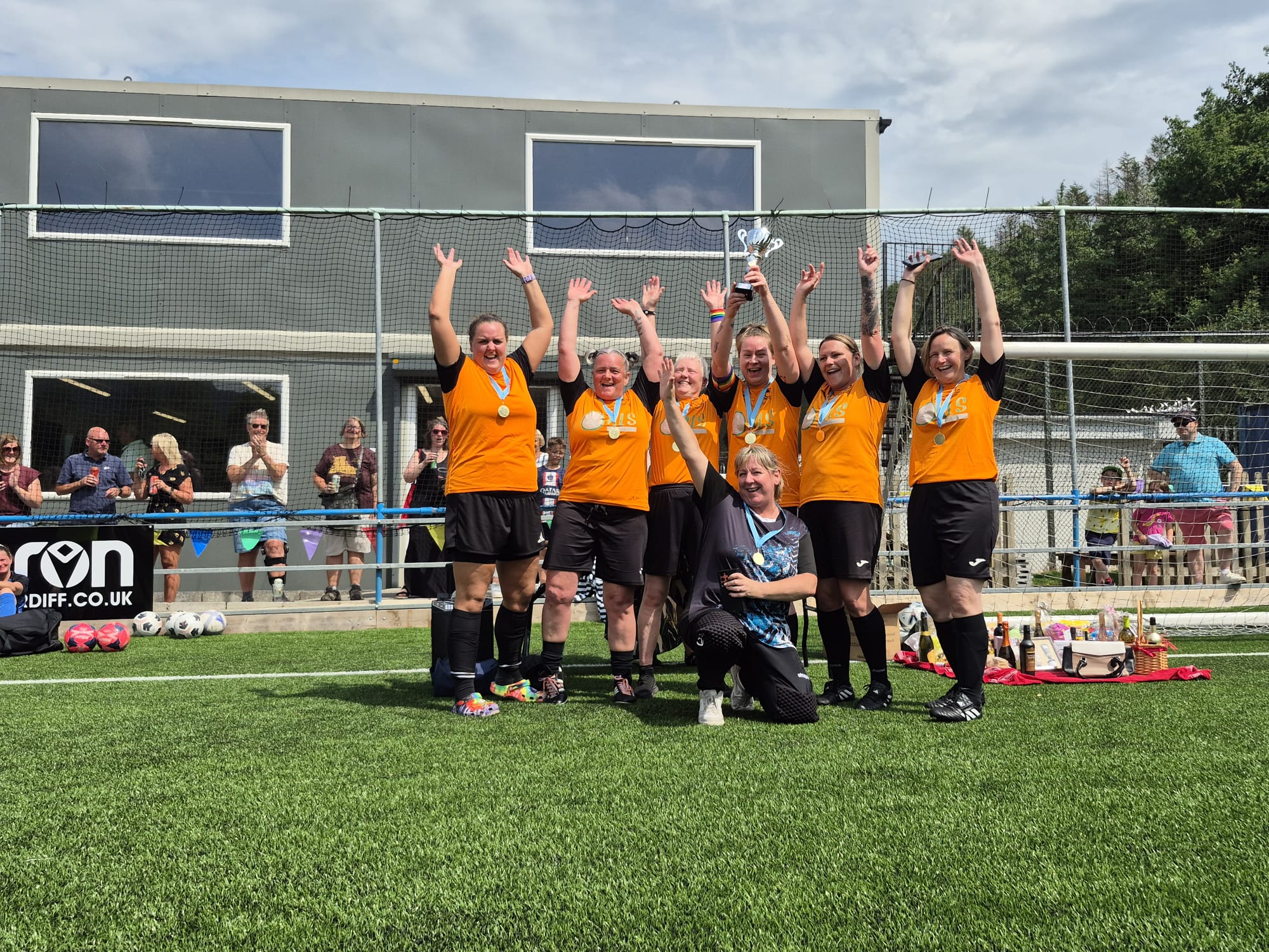 Hotsteppers Host First Women's Walking Football Festival at Cambrian